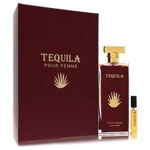Tequila Pour Femme Red by Tequila Perfumes Eau De Parfum Spray + Free .17 oz Min
